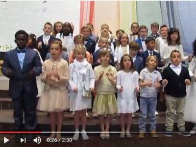 Eerste communie 2017 | Zaterdag 13 mei 2017 | Sint-Anna-ten-Drieënkerk Antwerpen Linkeroever